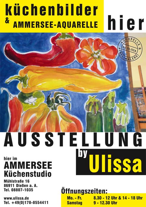 Plakat AmmerseeKüchenstudio2017